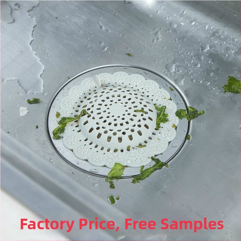 Filtru silicon pentru chiuvetă – Safebet, protecție împotriva blocării canalului