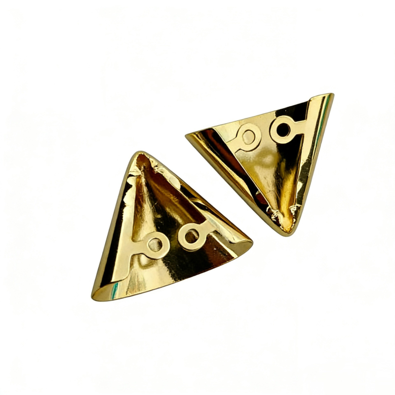 Magas sarkú cipő csúcsvédő, dekoratív fém sapkával, modell 2001#, anyag: Egyéb, elektroplakált bevonat, minden évszakra