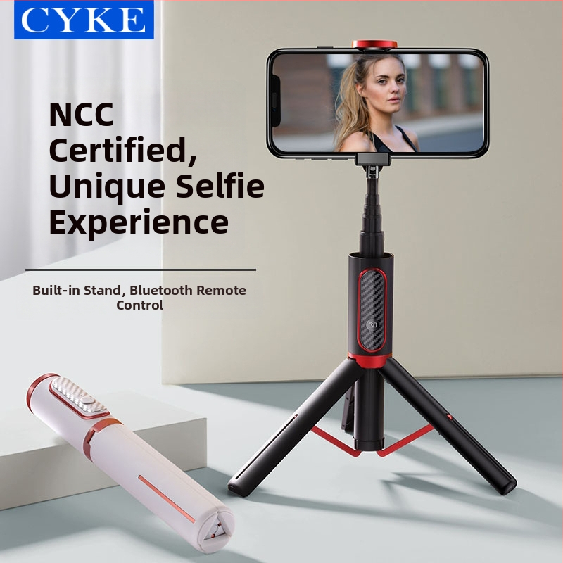 Selfie tyč s držadlom na telefón pre živé vysielanie – hliníková zliatina AB202, Bluetooth diaľkové ovládanie, LED osvetlenie, NCC certifikát