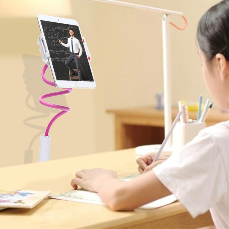 Επιτραπέζια βάση για κινητά τηλέφωνα και ταμπλέτες, ABS + αλουμίνιο, ράβδος διαμέτρου 10 mm/12 mm, κατάλληλη για βίντεο, ζωντανή μετάδοση και διαδικτυακά μαθήματα