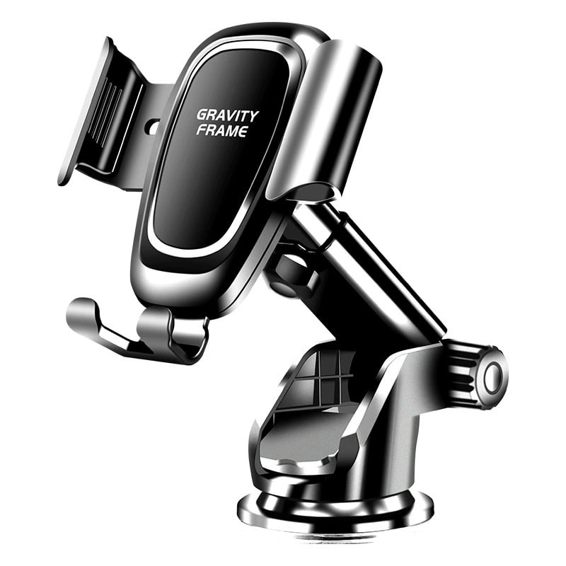 Универсален автомобилен държач за телефон с вакуумна чашка – за предно стъкло, табло или въздуховод