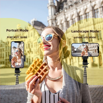 Bluetooth diaľkové ovládanie – mini selfie tyč so statívom pre telefóny, všetko v jednom, hliníková zliatina, model Q10