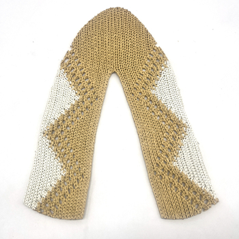 Gornji dio ženskih sandala i casual cipela – PP grass, 3D fly-woven izrez, U-oblik, BY-001