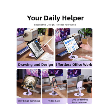 Rexon Επιτραπέζιο Στήριγμα – Μεταλλικό, Αναδιπλούμενο και Περιστρεφόμενο, Δημιουργικό Στυλ