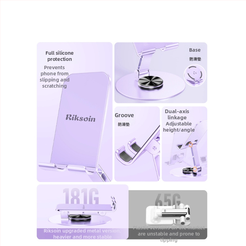 Rexon Επιτραπέζιο Στήριγμα – Μεταλλικό, Αναδιπλούμενο και Περιστρεφόμενο, Δημιουργικό Στυλ