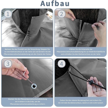 Torba za sadnju trave – izolacija korijena, zadržava toplinu; materijal: No visit cloth; marka: Other