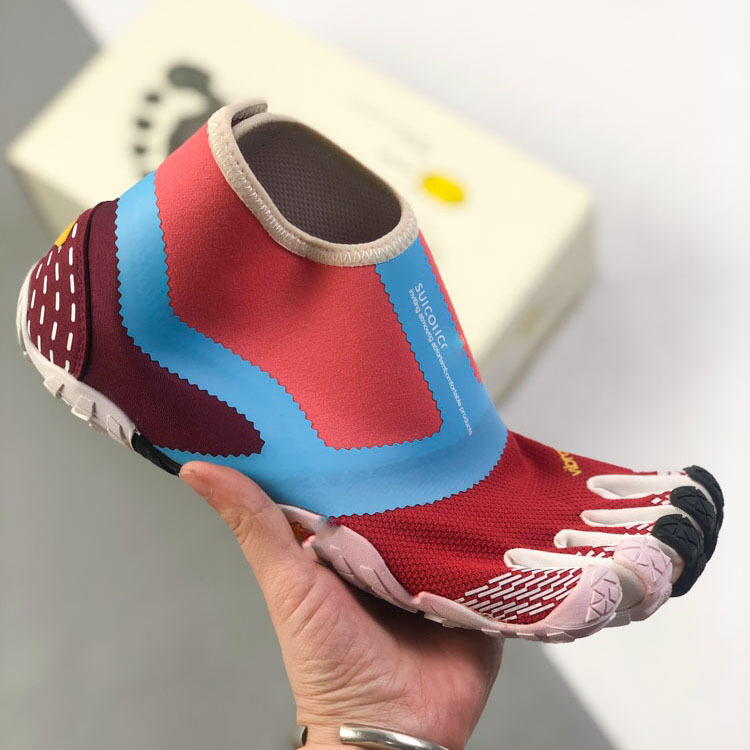 Vibram FiveFingers Barefoot pentru Drumeții - talpă EVA, talpă din cauciuc rezistentă la abraziune, partea superioară din in, înălțime joasă