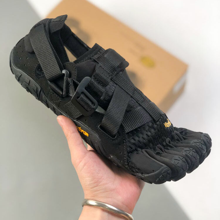 Vibram FiveFingers Barefoot pentru Drumeții - talpă EVA, talpă din cauciuc rezistentă la abraziune, partea superioară din in, înălțime joasă