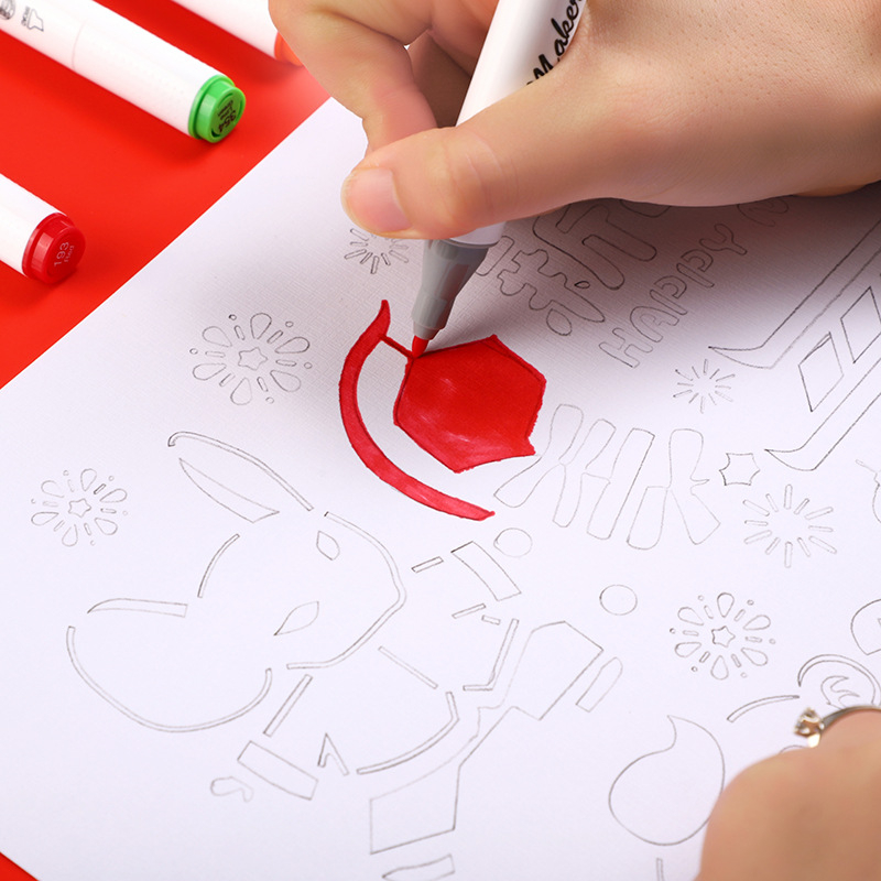 Four Seasons Pomelo PET 8K šablone za crtanje – izrezane festivalne teme za školske ručno pisane novine, set od 6 listova