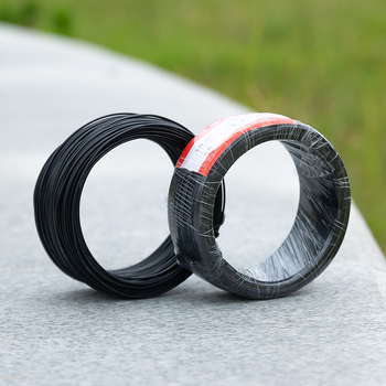 Set de grădină pentru uz casnic: sârmă de fier acoperită PVC pentru legare, diametre 0,55/0,75/0,9 mm