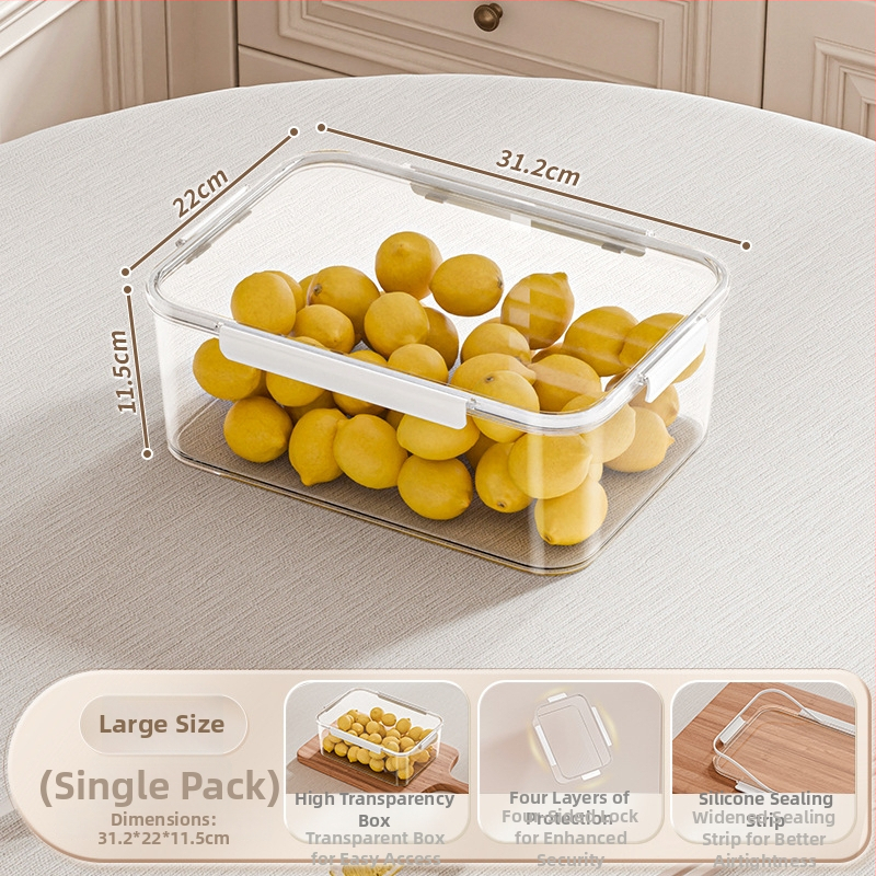 Cutie de păstrare a alimentelor Yufa - PET, 5L+, pătrată, 60 buc.