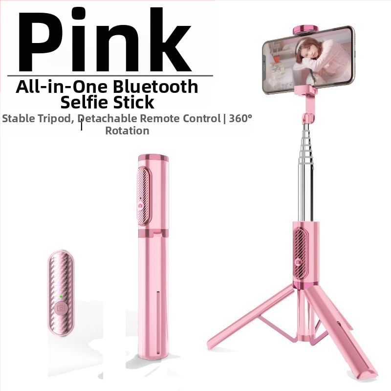 Selfie палка с Bluetooth дистанционно, алуминиева сплав, настолен трипод, персонализирана частна марка