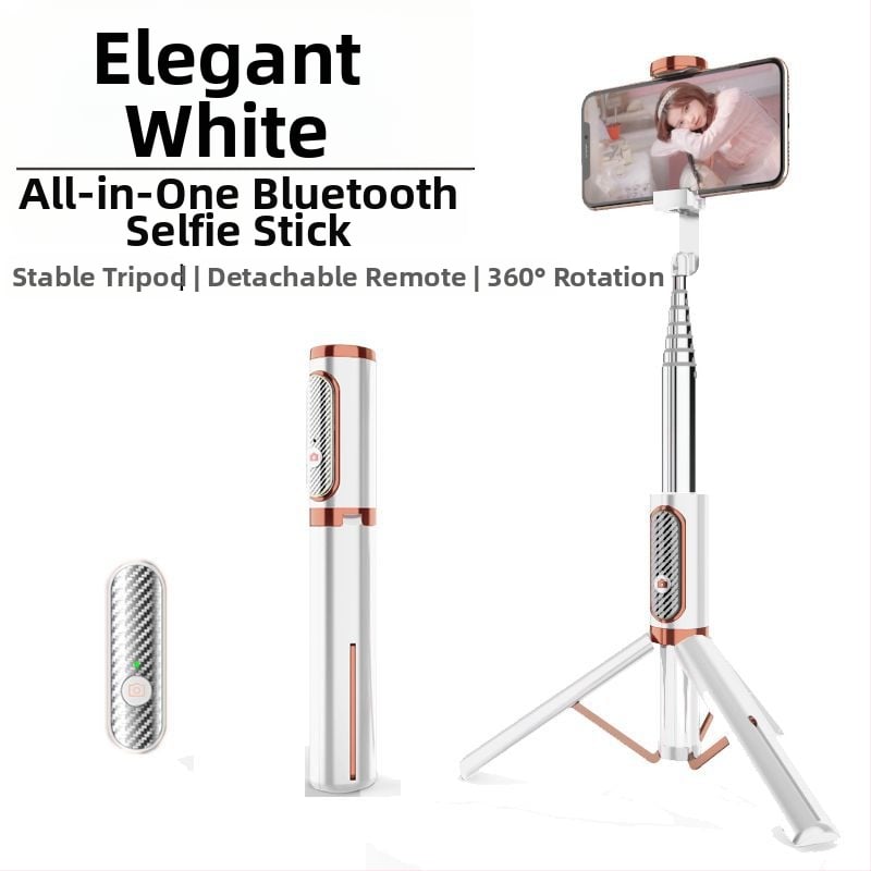 Selfie палка с Bluetooth дистанционно, алуминиева сплав, настолен трипод, персонализирана частна марка