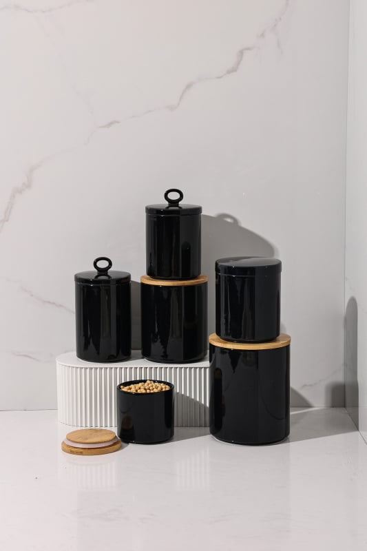 Jane Ya borcan ceramic etanș pentru depozitare alimentară, formă neregulată, compatibil cu microunde, personalizare logo disponibil