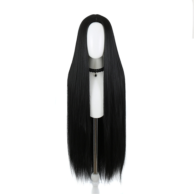 Perucă cosplay, stil anime, model 188AS, fibre cu temperatură înaltă, țesătură țesută