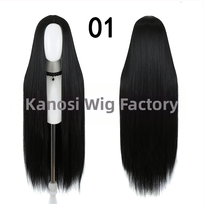 Perucă cosplay, stil anime, model 188AS, fibre cu temperatură înaltă, țesătură țesută