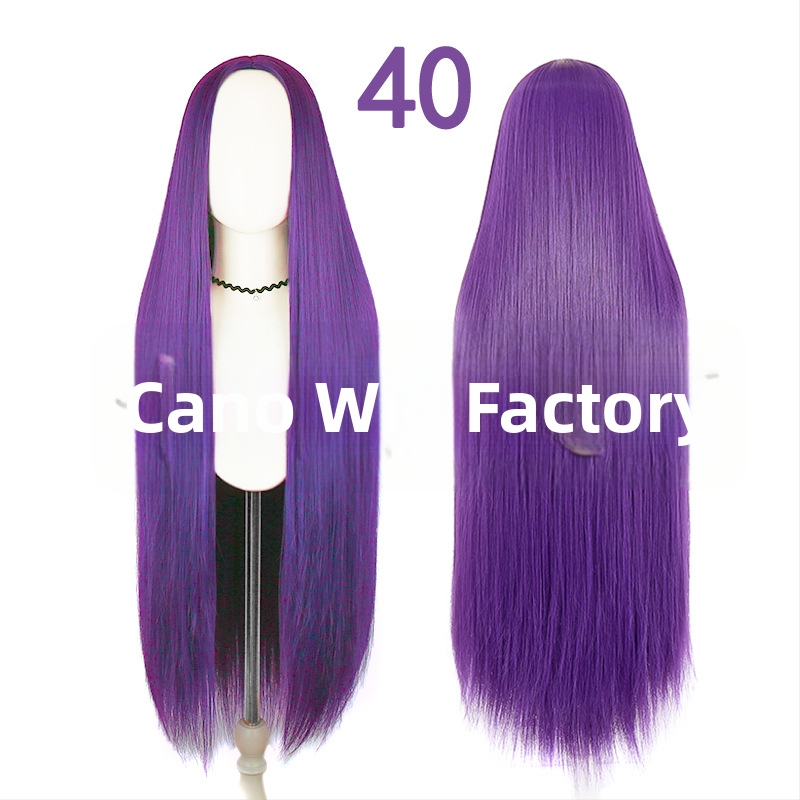 Perucă cosplay, stil anime, model 188AS, fibre cu temperatură înaltă, țesătură țesută