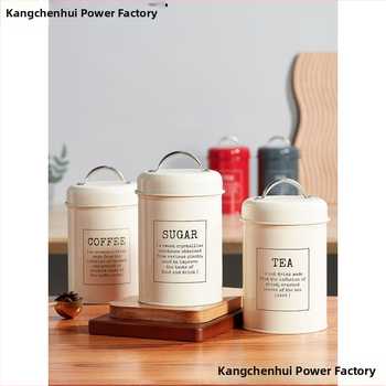 Cutie de păstrare a prospețimii – metalică, cilindrică, stil retro, capacitate sub 300 ml