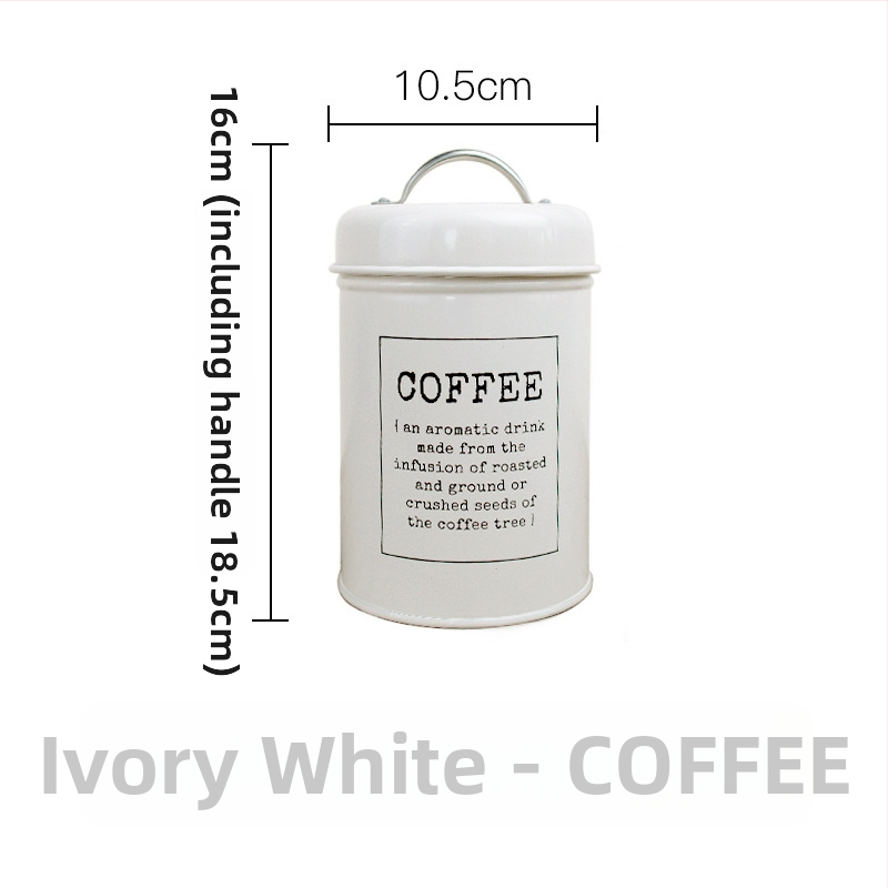 Cutie de păstrare a prospețimii – metalică, cilindrică, stil retro, capacitate sub 300 ml