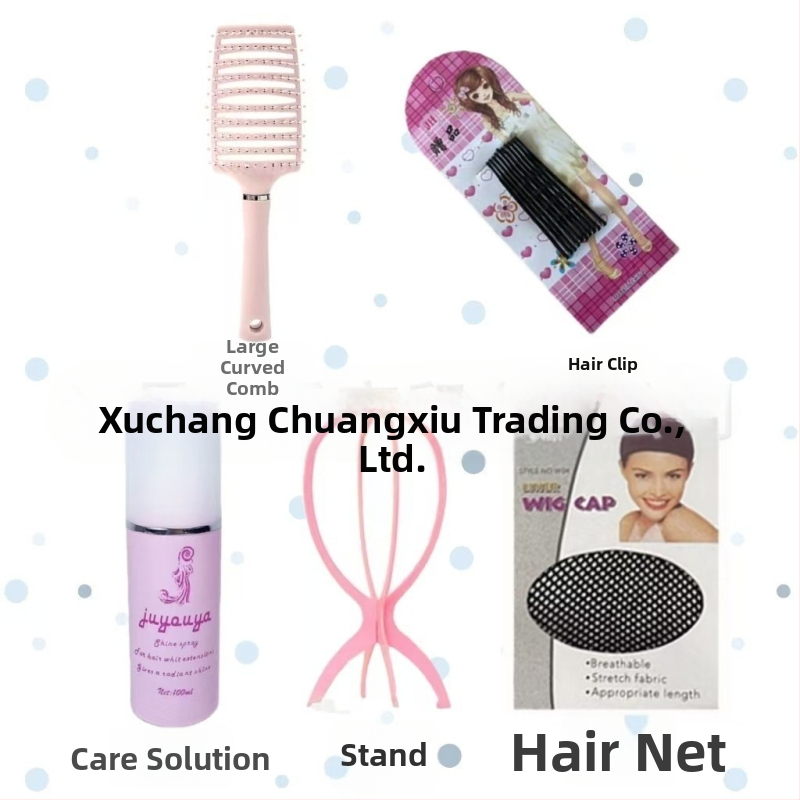 Duga prirodno izgledajuća perika sa srednjim razdjeljkom — duga ravna kosa, proteinska svila; može se bojiti ili permirati