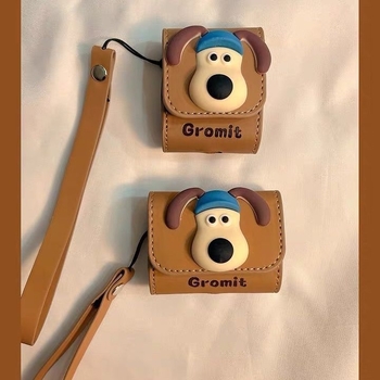 Zaštitna futrola za AirPods Pro 2 — PU materijal, karikaturni stil, otisak (Kompatibilno s Apple)