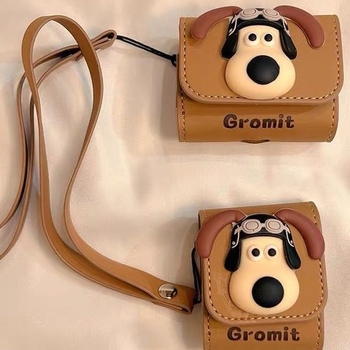 Zaštitna futrola za AirPods Pro 2 — PU materijal, karikaturni stil, otisak (Kompatibilno s Apple)