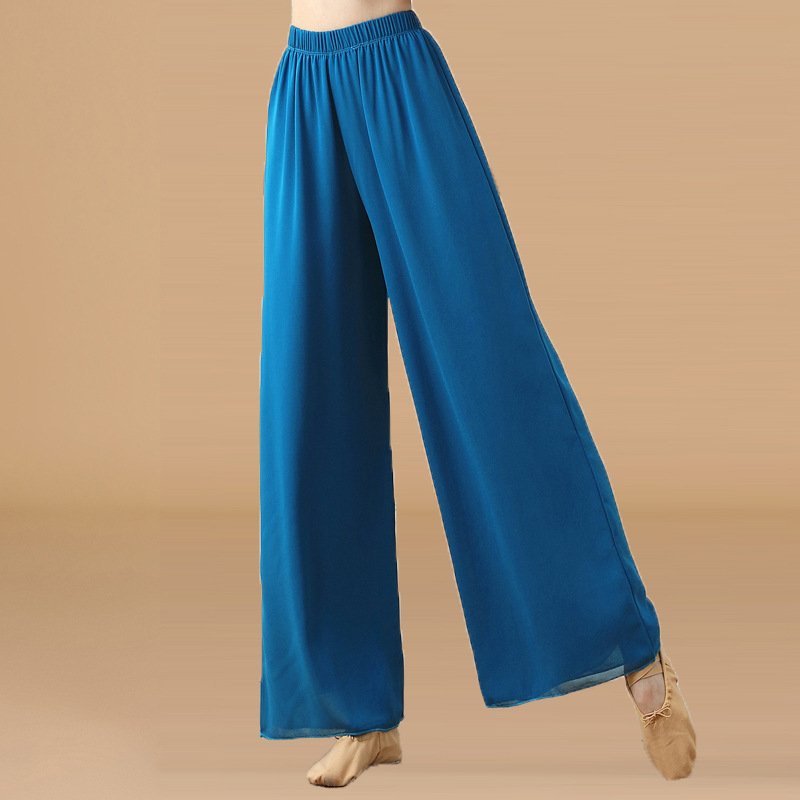 Costum de dans pătrate din țesătură modală, fustă cu volan mare, pentru femei adulte