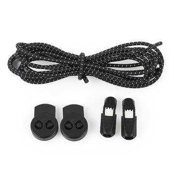 Șireturi pentru pantofi fără legare, reflectorizante pentru alergare nocturnă, elastice, fără cataramă (Pig Nose Buckle-Free Shoelace)