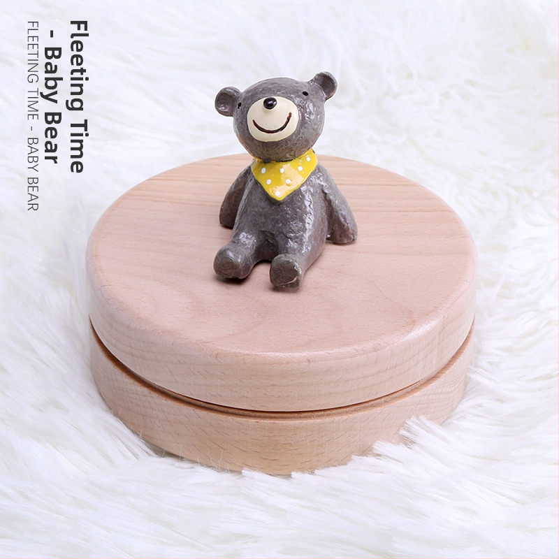 Bukova kutija za prvе zube djeteta s motívom zvjezdanog neba, za dječake i djevojčice