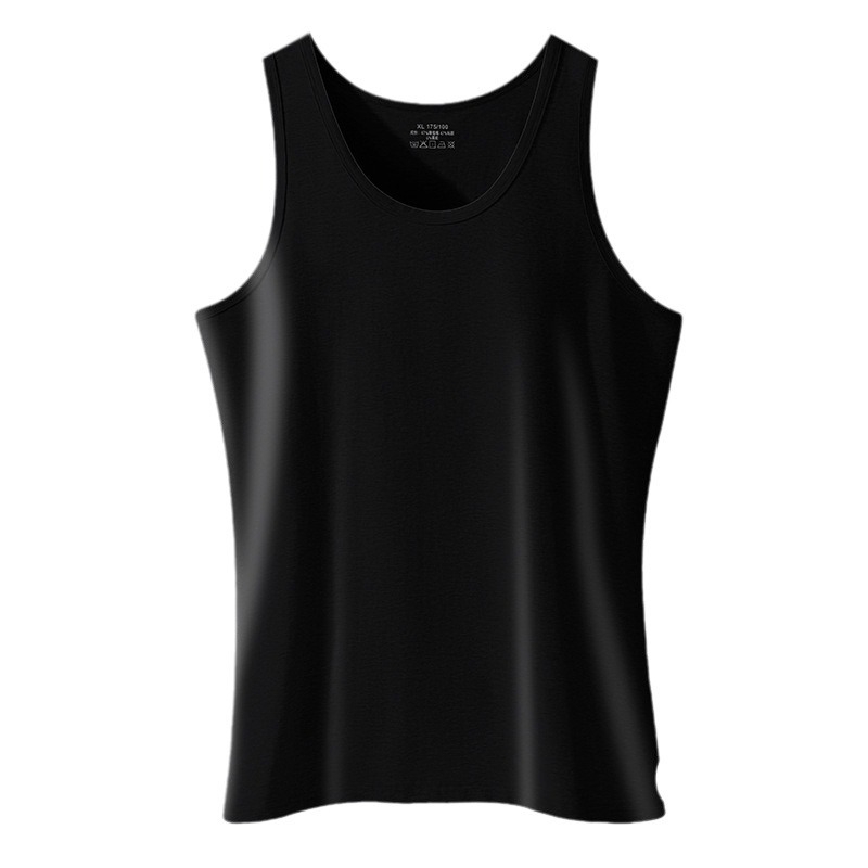 Ανδρικό αμάνικο γιλέκο από ελαστικό βαμβάκι (Γρήγορο στέγνωμα, Διαπνοή, Σφιχτή εφαρμογή)