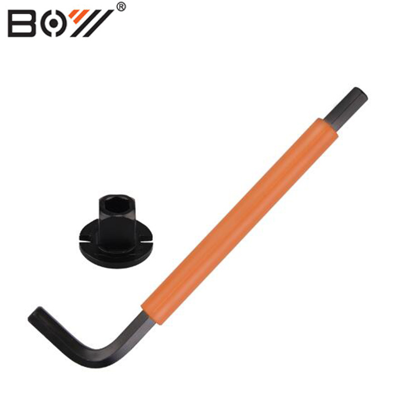 BOY Aluminijski alat za demontažu flywheela za bicikl — lančani ključ, kućište kasete, okretni alat za popravak