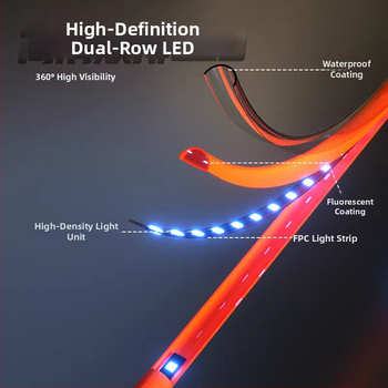 Plută de pescuit pentru drift vertical, material Nano, iluminare LED, utilizare zi-noapte, indicator de mușcă cu schimbare de culoare