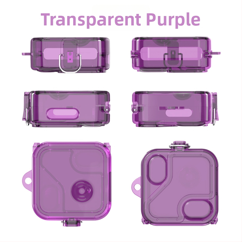 Protectívny kryt Nothing Ear 2 – priehľadný zrkadlový PC plášť, pevný obal, vstrekované formovanie, prispôsobiteľný (model 31934139477)