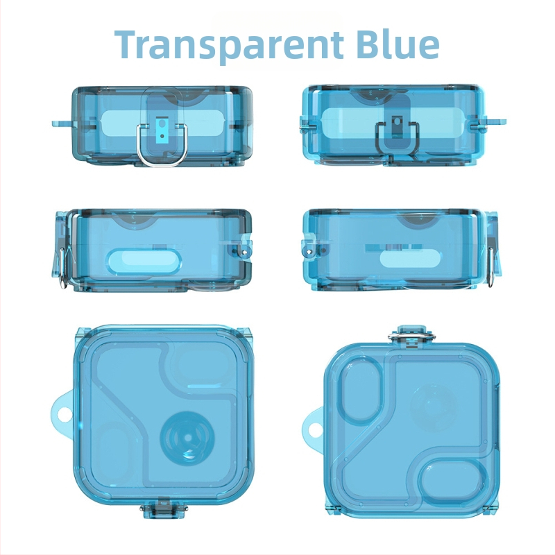 Protectívny kryt Nothing Ear 2 – priehľadný zrkadlový PC plášť, pevný obal, vstrekované formovanie, prispôsobiteľný (model 31934139477)