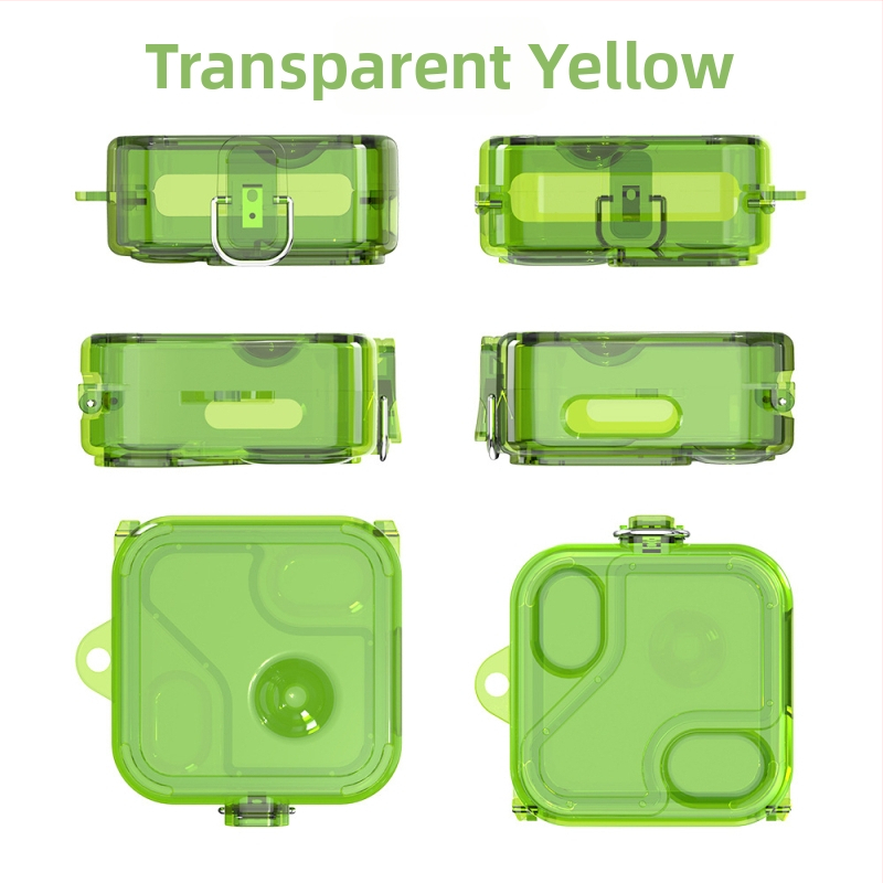 Protectívny kryt Nothing Ear 2 – priehľadný zrkadlový PC plášť, pevný obal, vstrekované formovanie, prispôsobiteľný (model 31934139477)