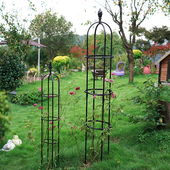Brice Veliki stalak za ruže za penjačke biljke, materijal Q195 s PE premazom