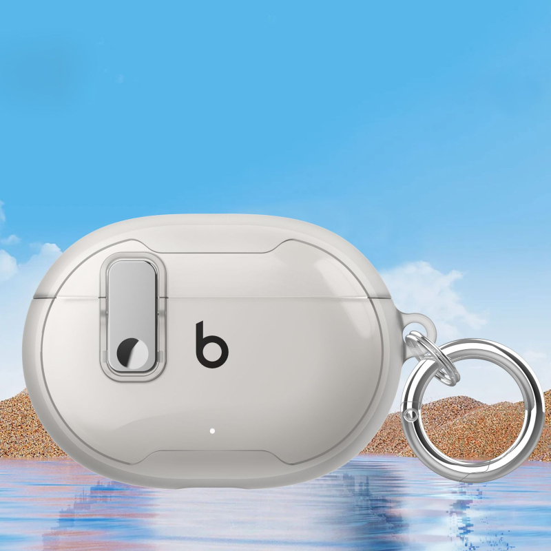 Θήκη προστασίας Beats Studio Buds από TPU με ηλεκτροπλατινωμένη αγκράφα κλειδώματος και ματ φινίρισμα