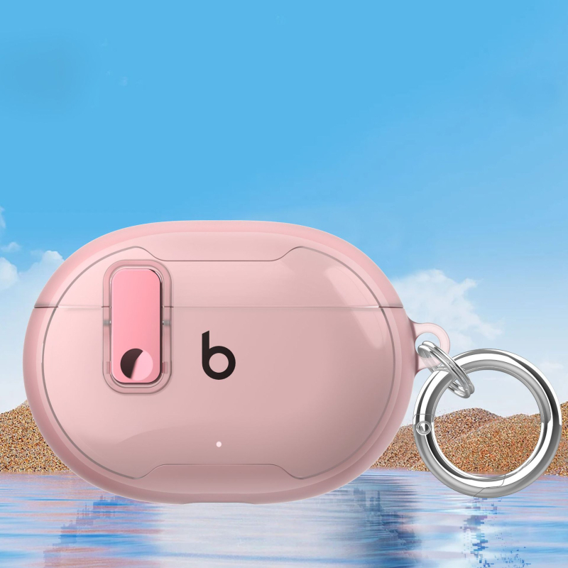 Θήκη προστασίας Beats Studio Buds από TPU με ηλεκτροπλατινωμένη αγκράφα κλειδώματος και ματ φινίρισμα