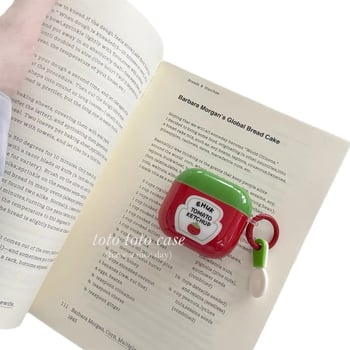 Zaštitna futrola s temom voća za Apple AirPods Pro seriju, TPU mekani kućište, injekcijsko oblikovanje