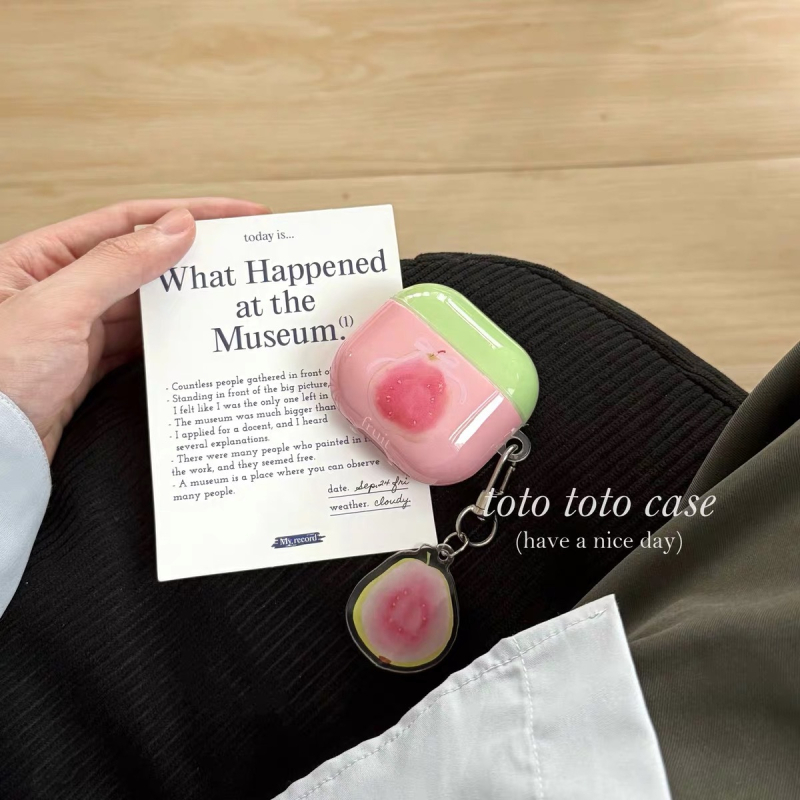 Zaštitna futrola s temom voća za Apple AirPods Pro seriju, TPU mekani kućište, injekcijsko oblikovanje
