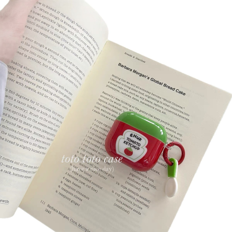 Zaštitna futrola s temom voća za Apple AirPods Pro seriju, TPU mekani kućište, injekcijsko oblikovanje