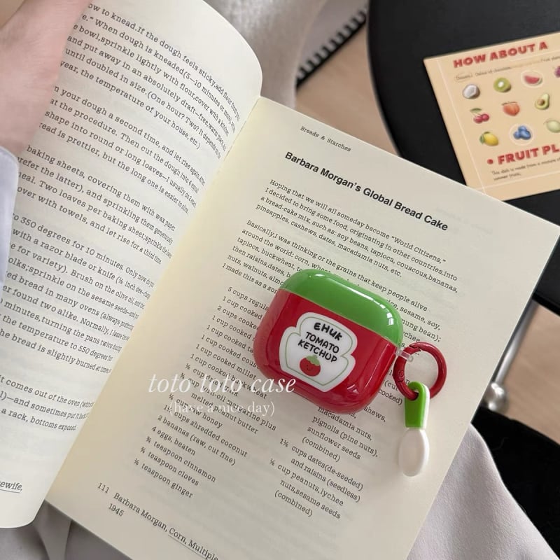 Zaštitna futrola s temom voća za Apple AirPods Pro seriju, TPU mekani kućište, injekcijsko oblikovanje