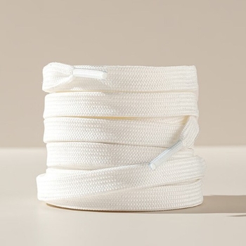 Șiret plat pentru încălțăminte, lungime 10, potrivit pentru pantofi sport, casual și din materiale textile, stil casual zilnic