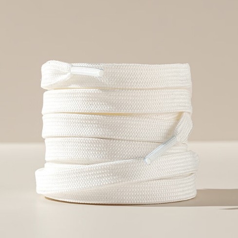 Șiret plat pentru încălțăminte, lungime 10, potrivit pentru pantofi sport, casual și din materiale textile, stil casual zilnic