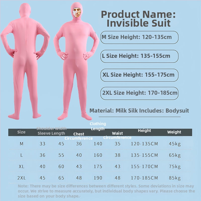 Unisex Halloween cosplay bodi – tkanina mliječne svile, smjesa Spandex-Poliester, jedinstveni komad, bez ovratnika, kazališni kostim