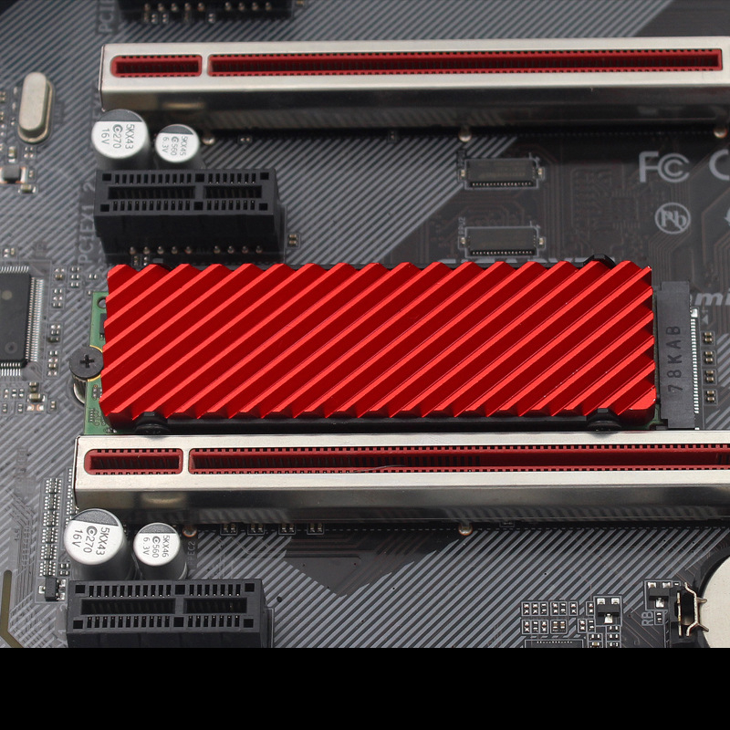 M.2 hladnjak za SSD/HDD – (aluminijski, 2 toplotne cijevi, model Gm-sr2205, za SSD/HDD)