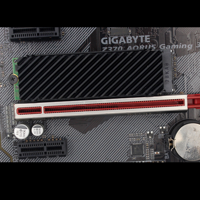 M.2 hladnjak za SSD/HDD – (aluminijski, 2 toplotne cijevi, model Gm-sr2205, za SSD/HDD)