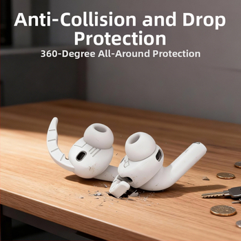 AirPods Pro3 (2025) silikonový mäkký kryt, Yichengtong, vstrekované formovanie, Kompatibilný s Apple AirPods Pro3