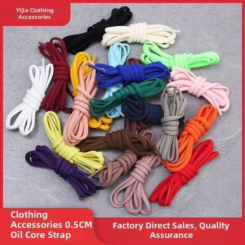 Polukružne vezice za tenisice od najlona i spandeksa, elastična traka za kosu / čelenka, dodatak za DIY nakit i odjeću