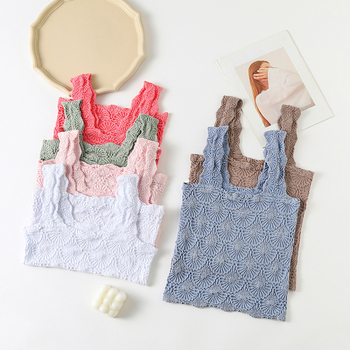 Yoga top s naramenicama, jacquard uzorak, četvrtasti izrez, bez rukava, fitness top za jogu, najlon tkanina, sadržaj 90%, brzo suši, prozračan, duljina 43–49 cm